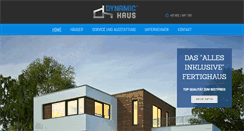 Desktop Screenshot of dynamic-haus.com