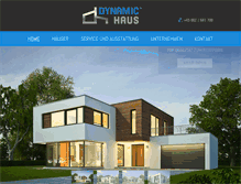 Tablet Screenshot of dynamic-haus.com